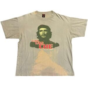Vintage 90s Che Guevara Fashion Victim 1998 Cool Like Che Single Stitch Shirt 2X